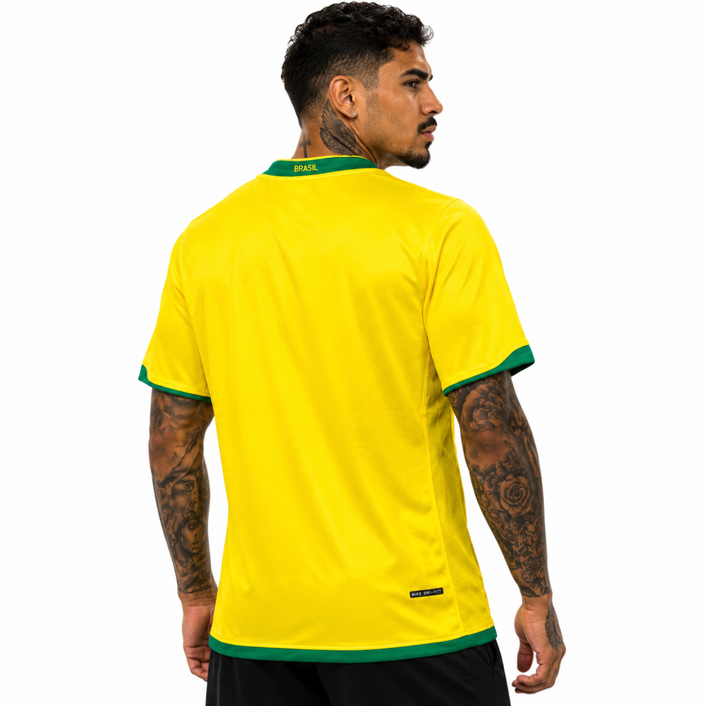 Brazil 2006 Home Jersey - Retro