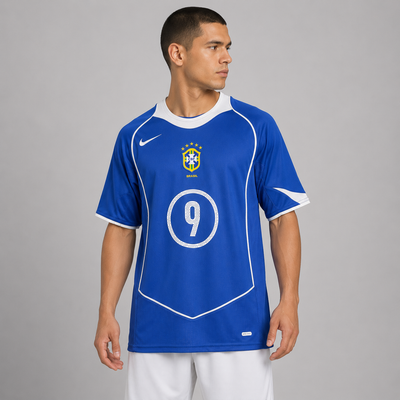 Brazil 2004 Away Jersey Total 90  - Retro