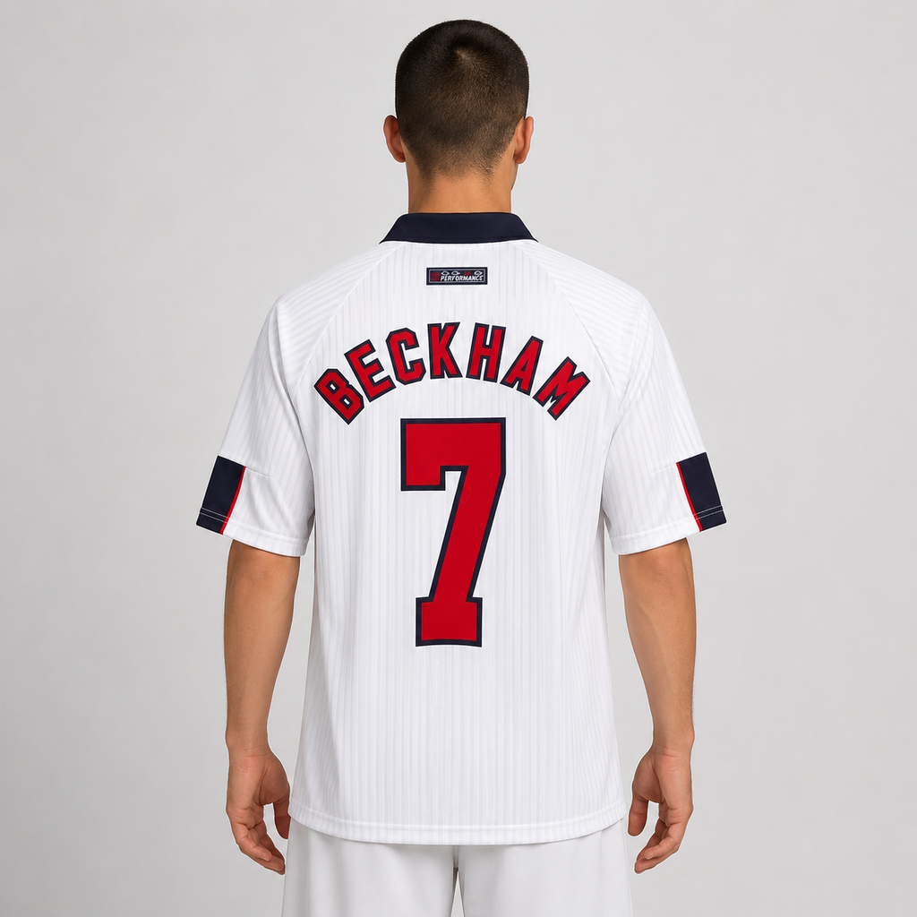 England 1998 Home Jersey - Retro