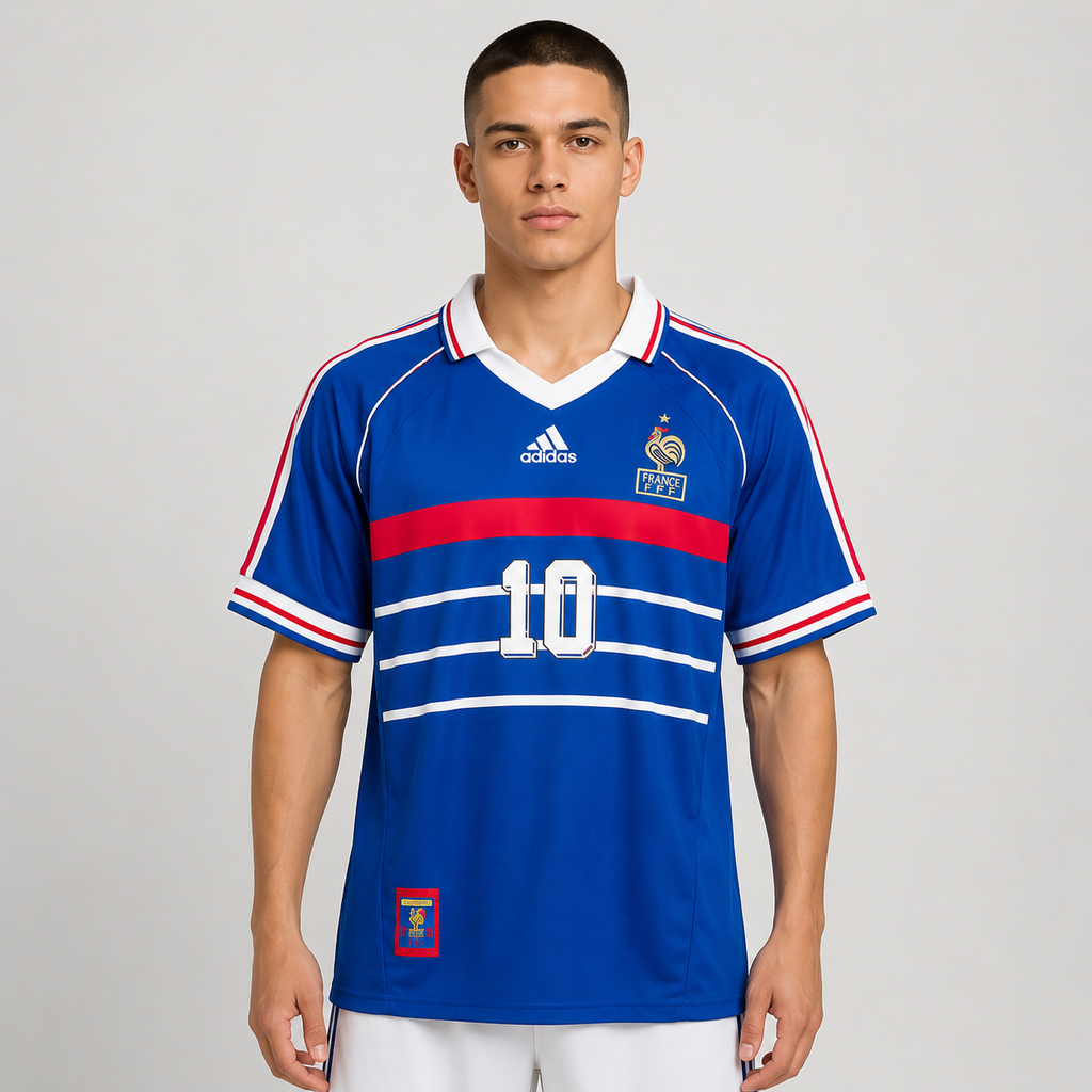 France 1998 Home Jersey - Retro