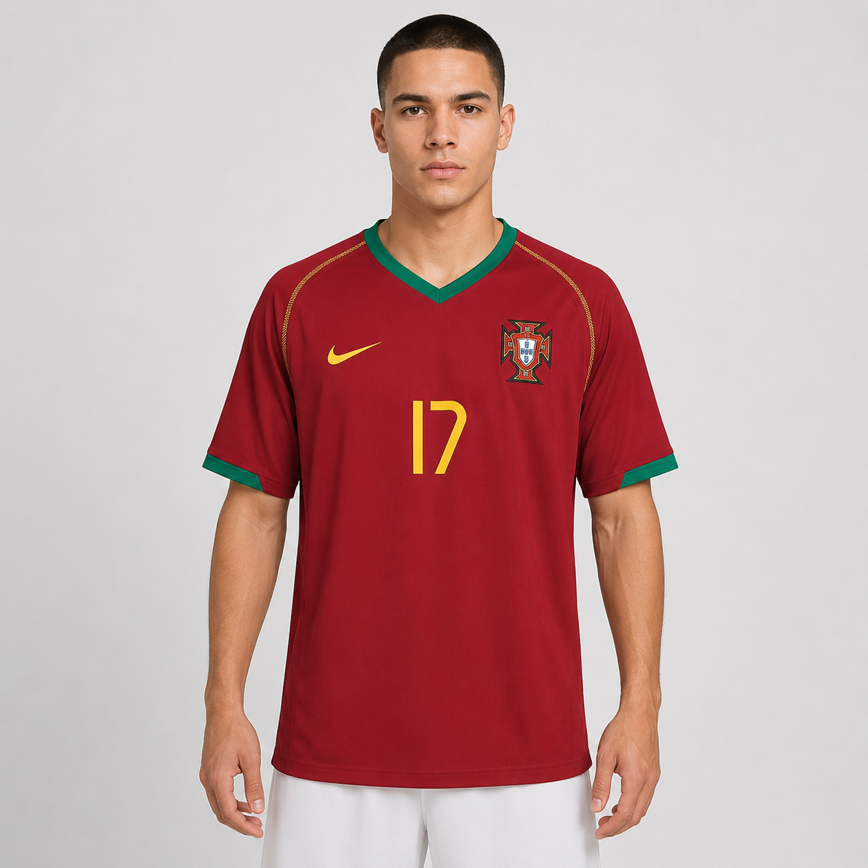 Portugal 2006 Home Jersey - Retro