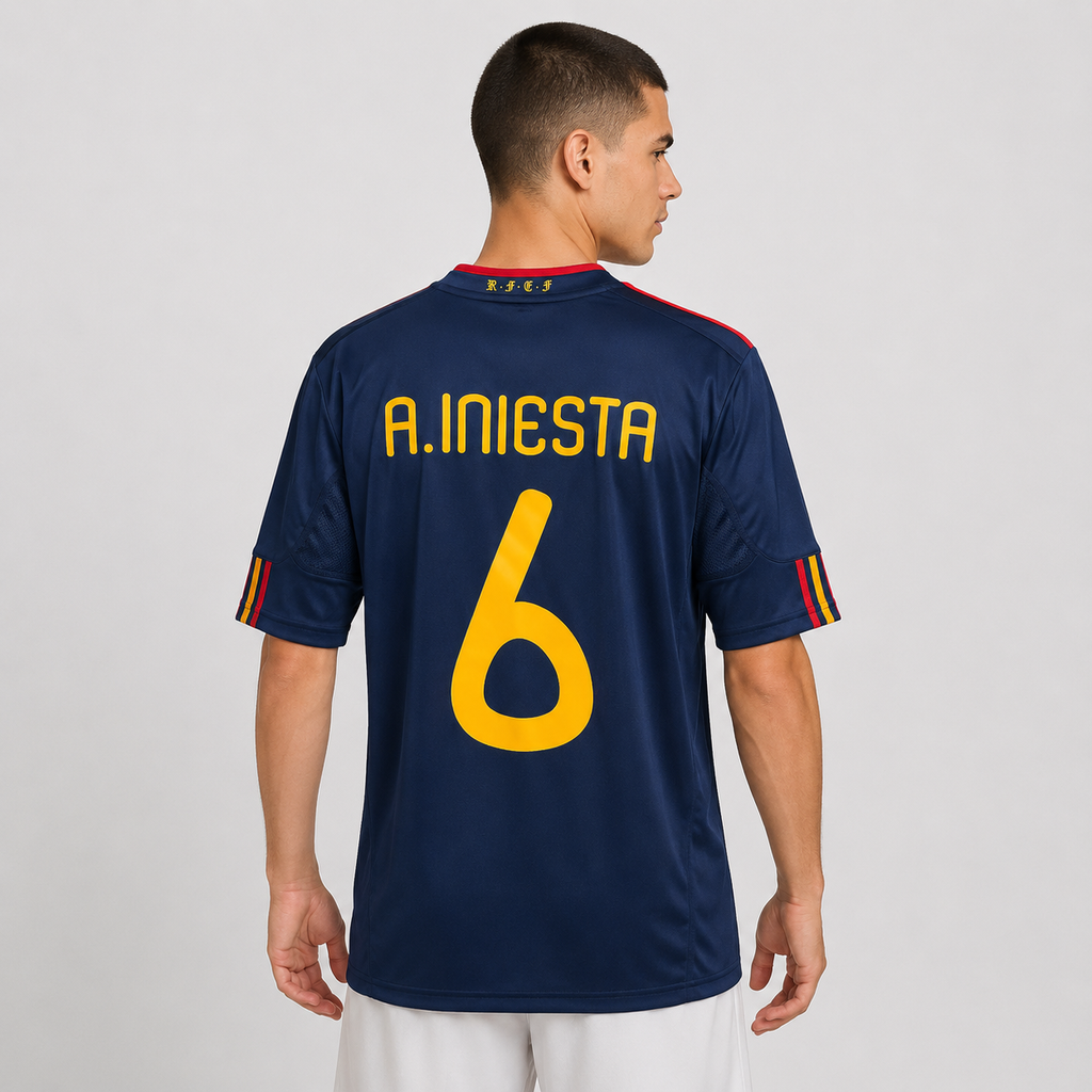 Spain 2010 Away Jersey - Retro