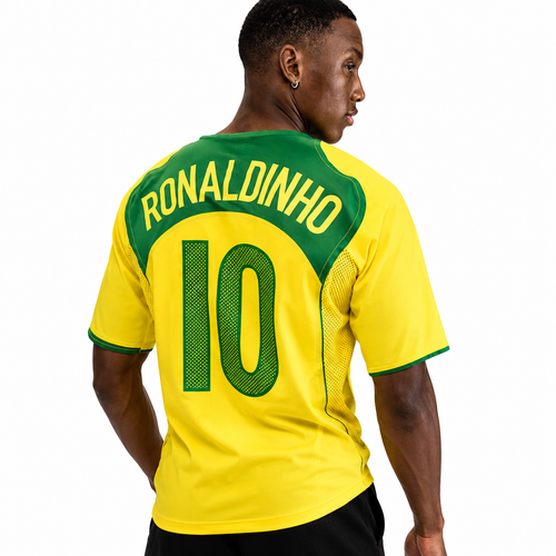 Brazil 2004 Home Jersey Total 90 - Retro